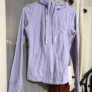 NWT lululemon lavender frost hooded size 8